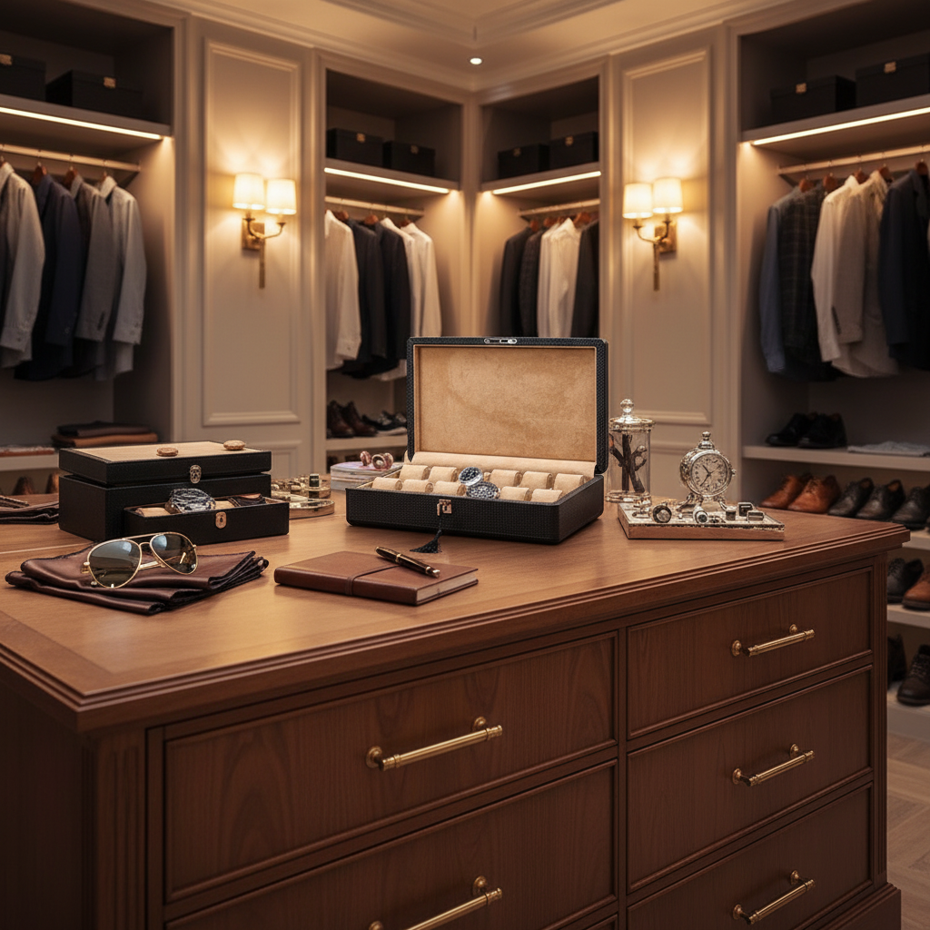 Boîte à Montre - Obsidienne Éternelle