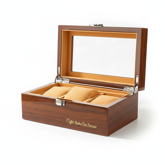 Boîte à Montre - Gardien du Temps Ébène™ Collection 3